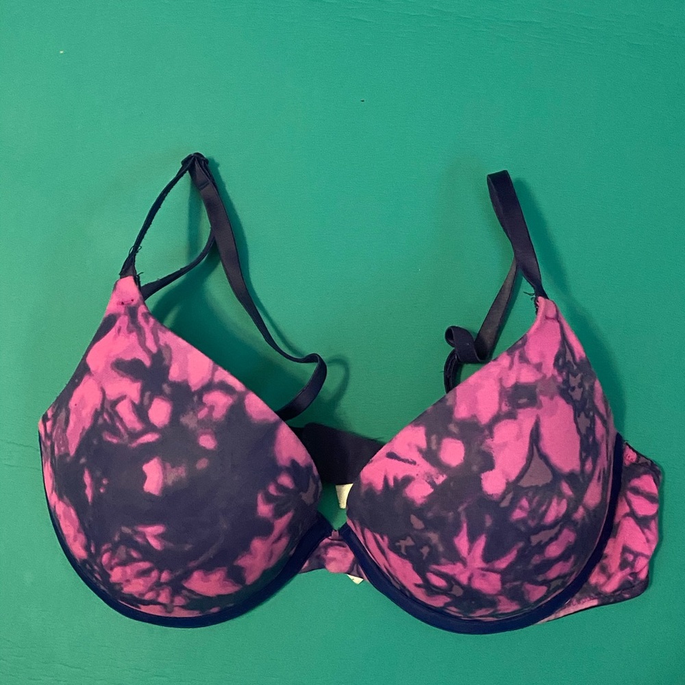 Pink Tie Dyed Bra